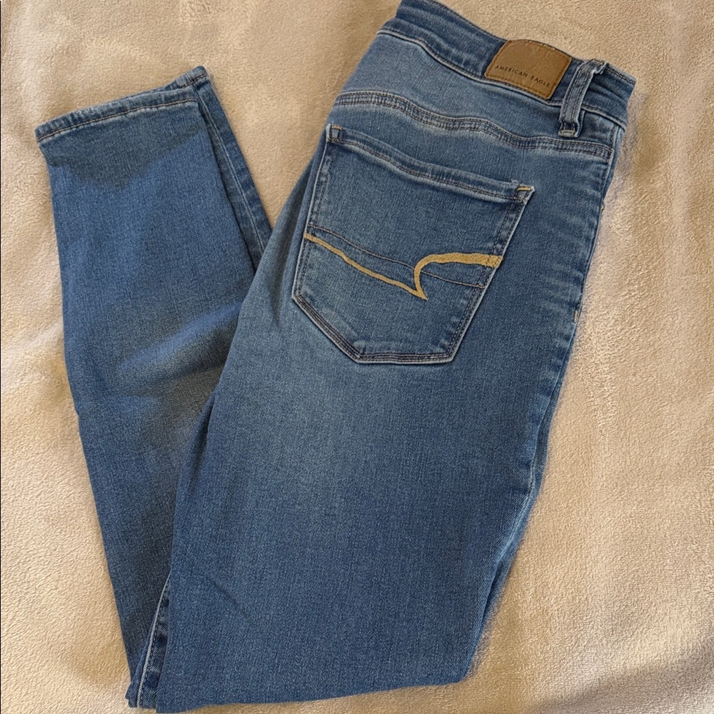 American Eagle Outfitters Light Blue Skinny Jeans